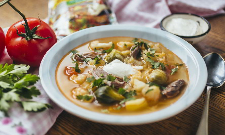 Рецепт щи с тремя видами капусты