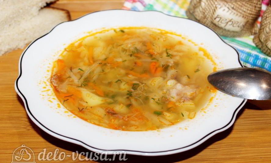 Рецепт щи с тушенкой