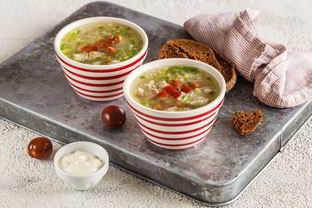 Щи со свининой