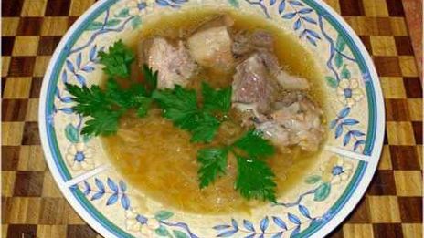 щи томленые кислые со свининой