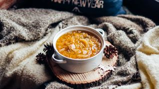 Суточные щи из кислой капусты