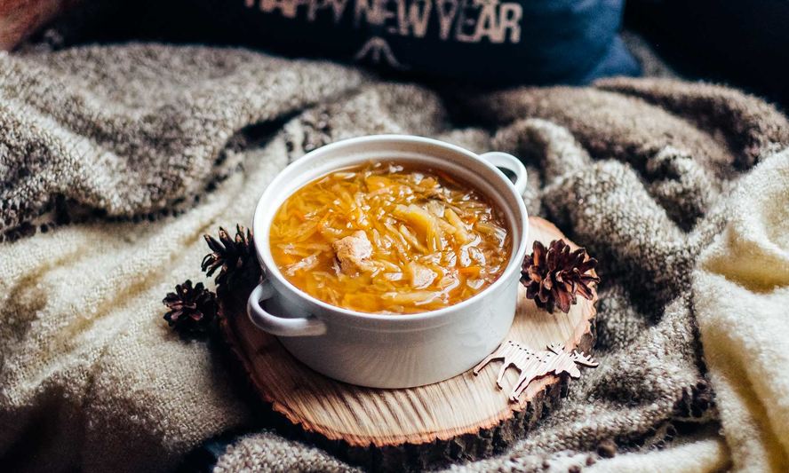 Рецепт суточные щи из кислой капусты