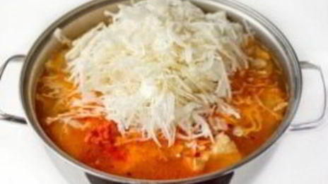 свежие щи с говядиной