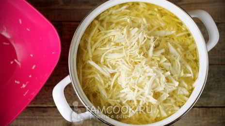 свежие щи с курицей