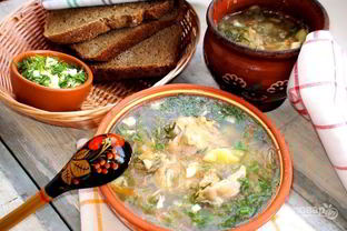 Вкусные щи из квашеной капусты