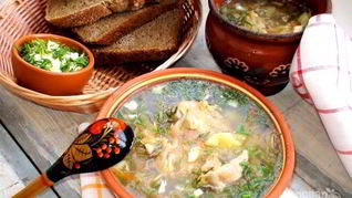 Вкусные щи из квашеной капусты