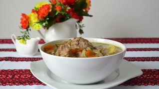 Классическая шурпа из баранины