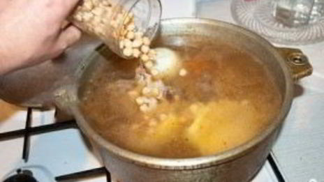 шурпа из курицы с зеленью