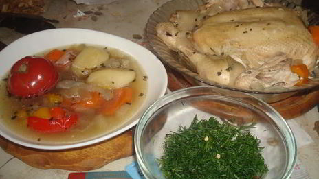 шурпа из петуха