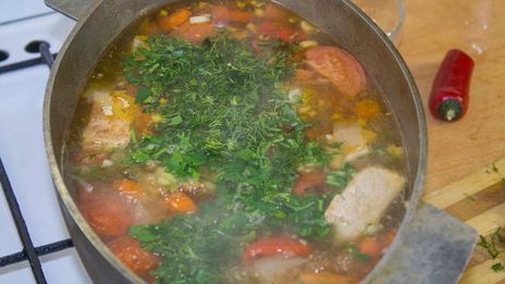 шурпа из свинины