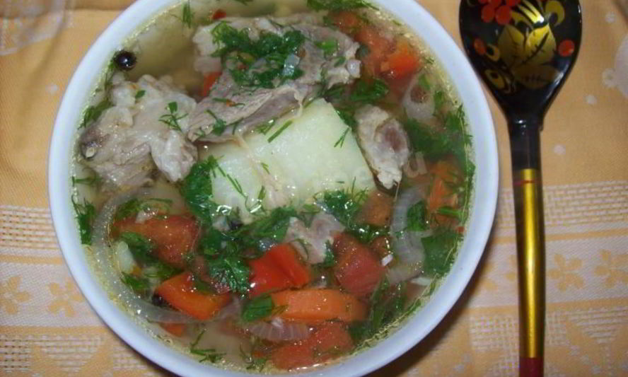 Рецепт суп шурпа из баранины