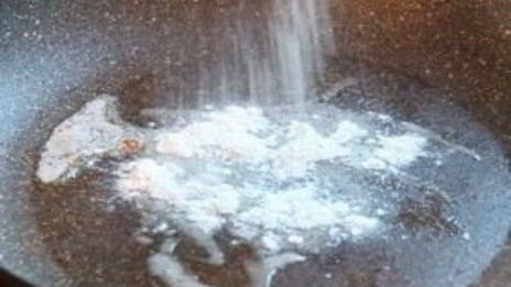 сливочный суп со свининой