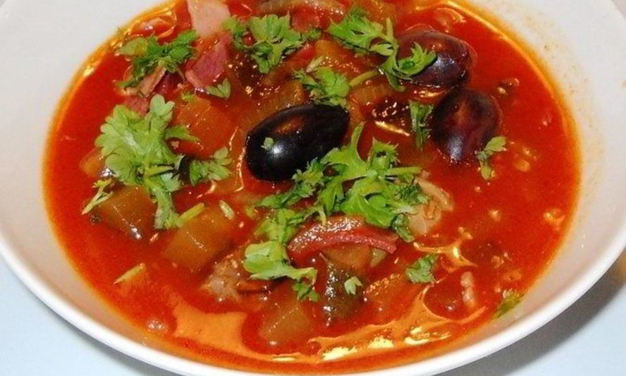 Рецепт диетическая солянка