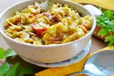 Капустная солянка с беконом и перловкой