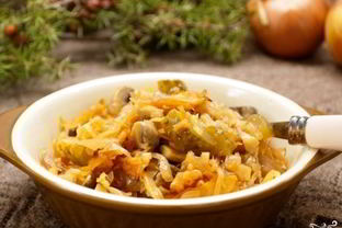 Капустная солянка с грибами