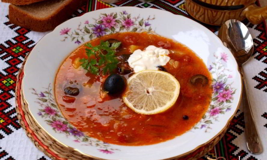 Рецепт мясная солянка с картофелем