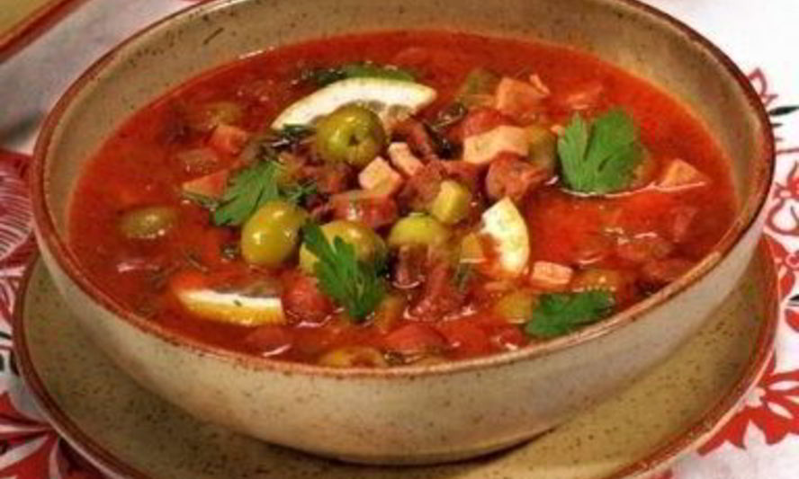 Рецепт мясная солянка в мультиварке