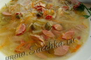 Мясная солянка