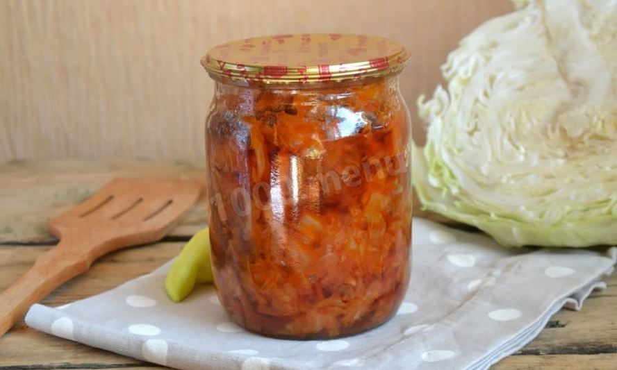 Рецепт солянка из капусты на зиму