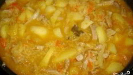 солянка из свежей капусты с картошкой