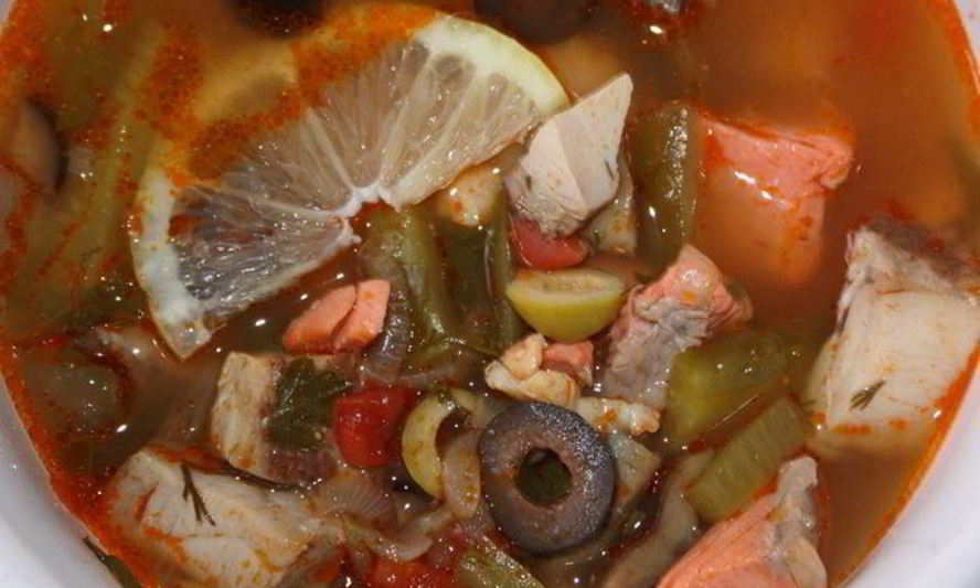 Рецепт солянка рыбная сборная