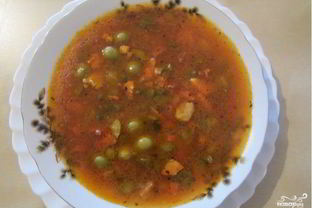 Солянка с фаршем