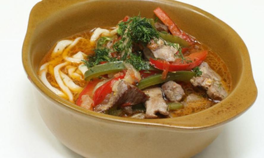 Рецепт солянка с говядиной и сладким перцем