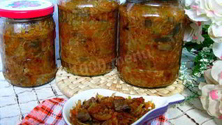 Солянка с грибами на зиму