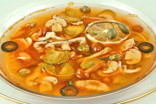 Солянка с грибами