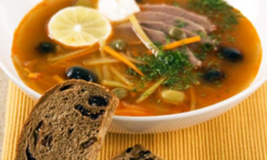 Рецепт солянка с гусем