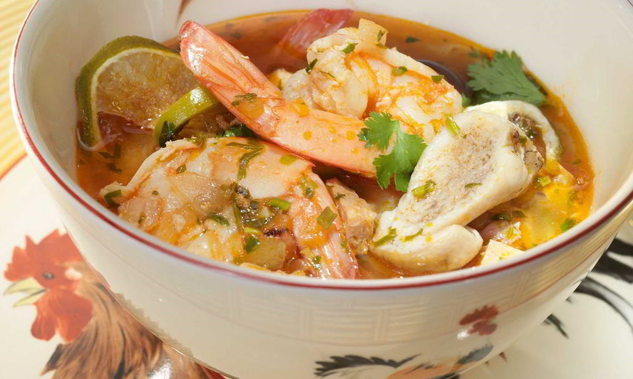 Рецепт солянка с пастой том-ям и лимонной травой