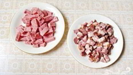 солянка с ветчиной и грудинкой