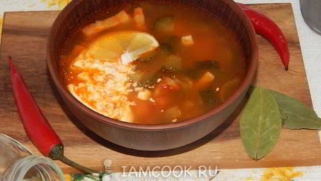 солянка сборная мясная классическая