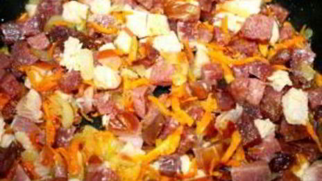 солянка сборная мясная с картошкой