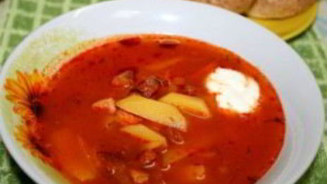 солянка сборная мясная с картошкой