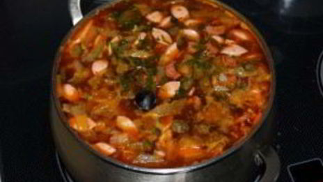солянка сборная с картошкой