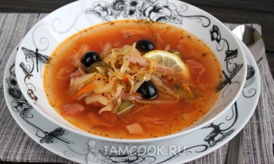 Рецепт солянка сборная в мультиварке