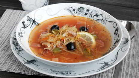 солянка сборная в мультиварке