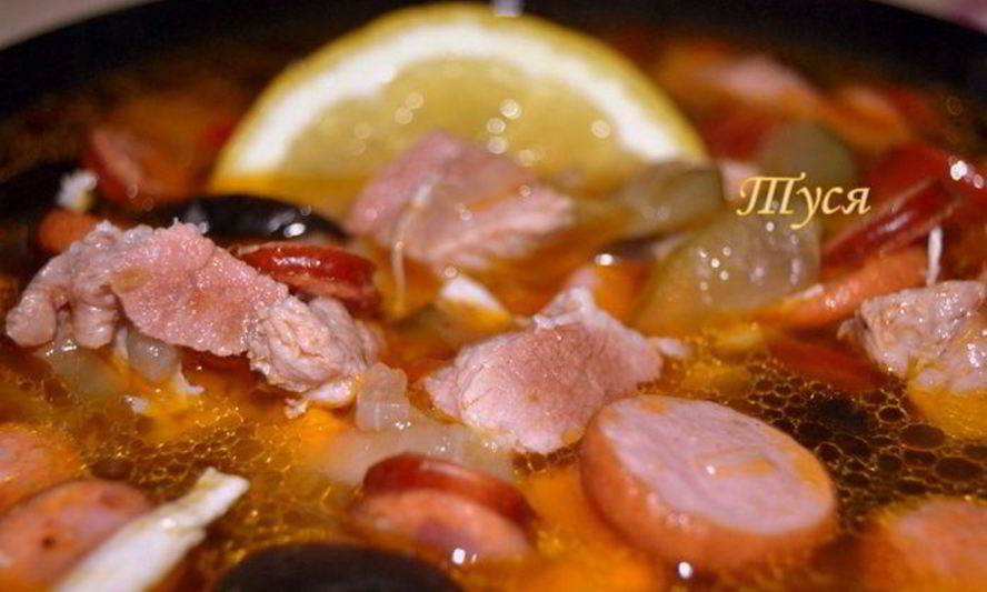 Рецепт солянка сборная