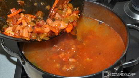 солянка со сладким перцем