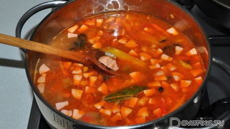 солянка со сладким перцем