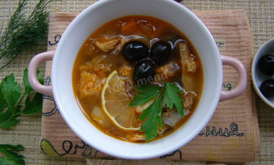 Рецепт суп рыбная солянка классическая