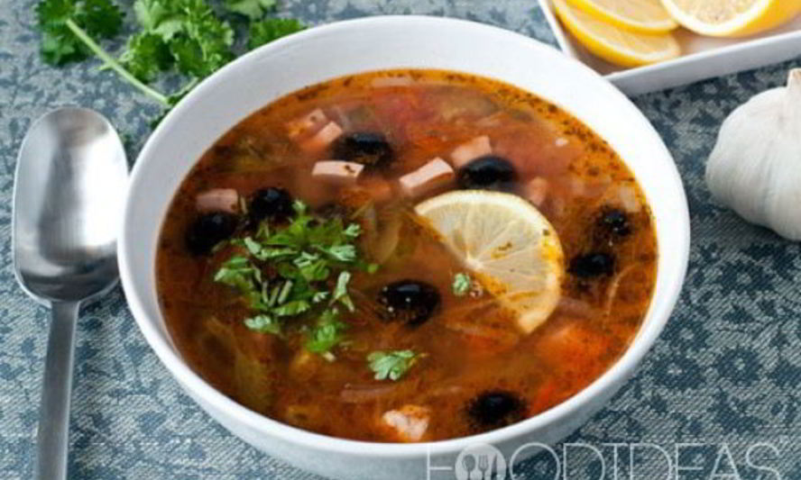 Рецепт суп солянка