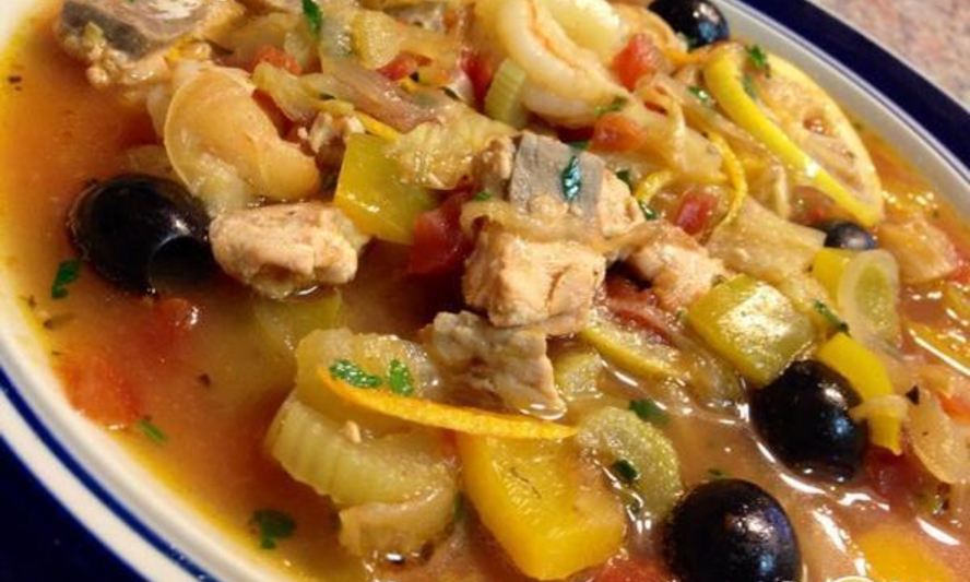 Рецепт среднеземноморский рыбный суп