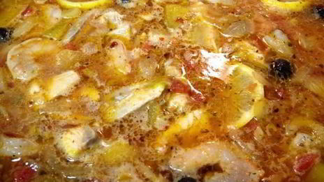 среднеземноморский рыбный суп