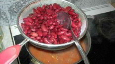 суп чили с фасолью