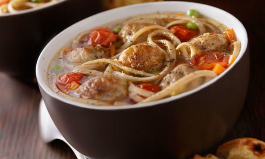 Рецепт суп фрикадельки по-русски