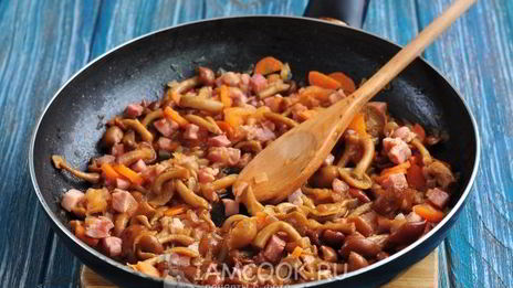 суп грибной из замороженных опят