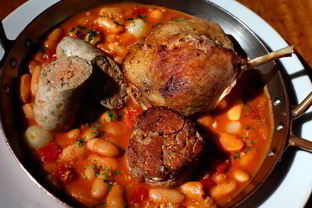 Суп из баранины с фасолью и аджикой