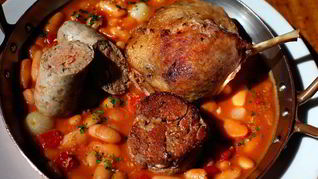 Суп из баранины с фасолью и аджикой